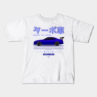 Blue JDM S15 S Chassis Legend Kids T-Shirt